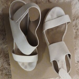 Elegant White Women's Sandals